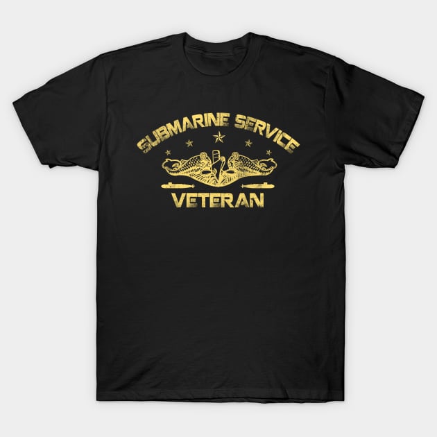 Submarine Service Veteran Tshirt US Submariner - Gift for Veterans Day 4th of July or Patriotic Memorial Day T-Shirt by Oscar N Sims